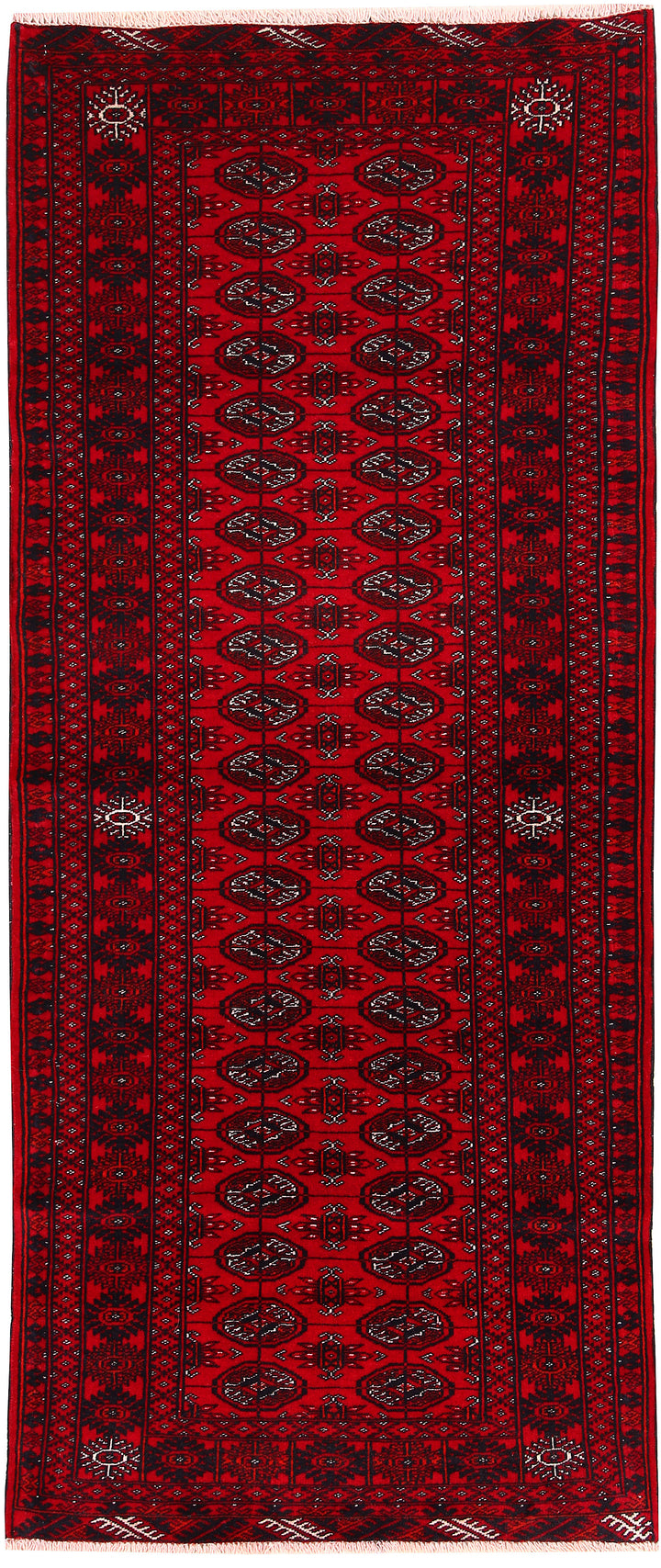 Dark Red Bokhara 2' 7 x 6' 1 - No. 63299 - ALRUG Rug Store