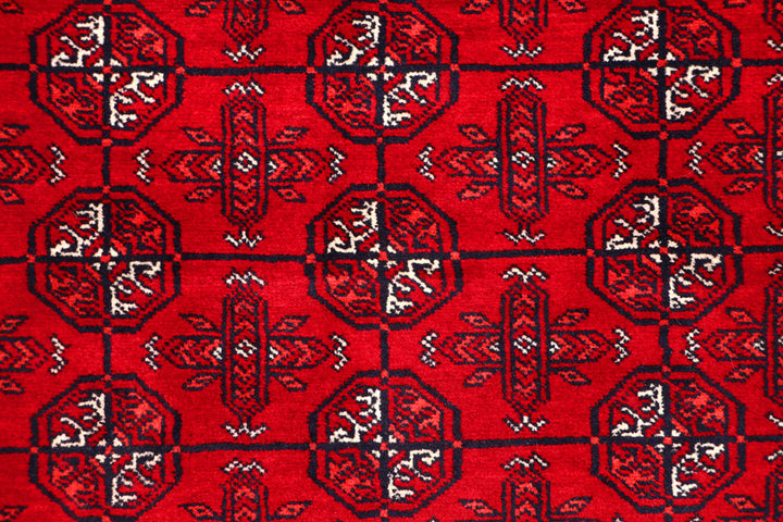 Dark Red Bokhara 2' 6 x 6' 3 - No. 63300 - ALRUG Rug Store