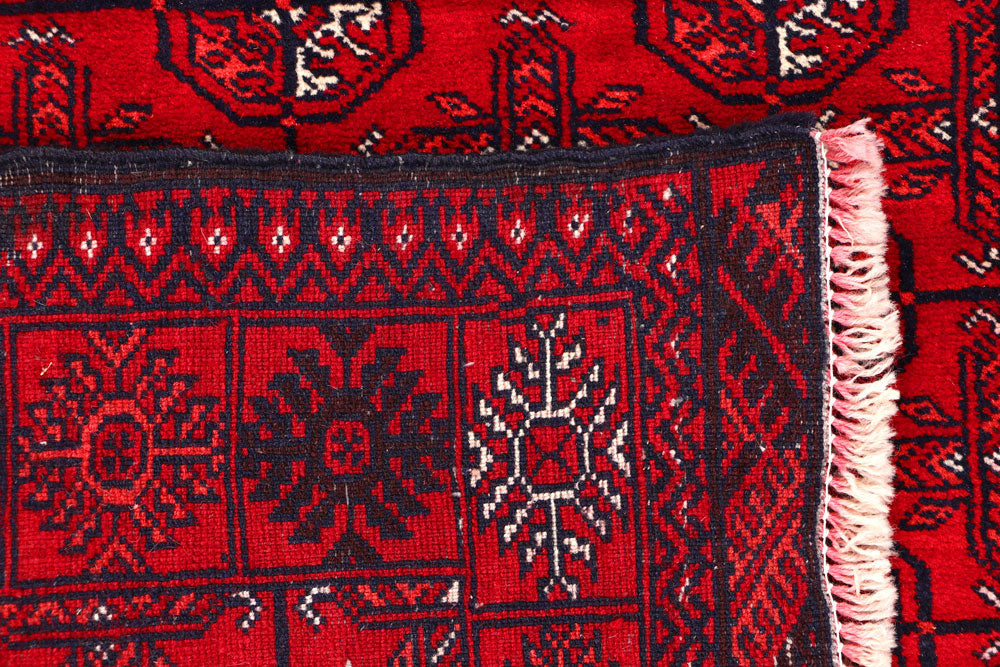 Dark Red Bokhara 2' 6 x 6' 3 - No. 63300 - ALRUG Rug Store