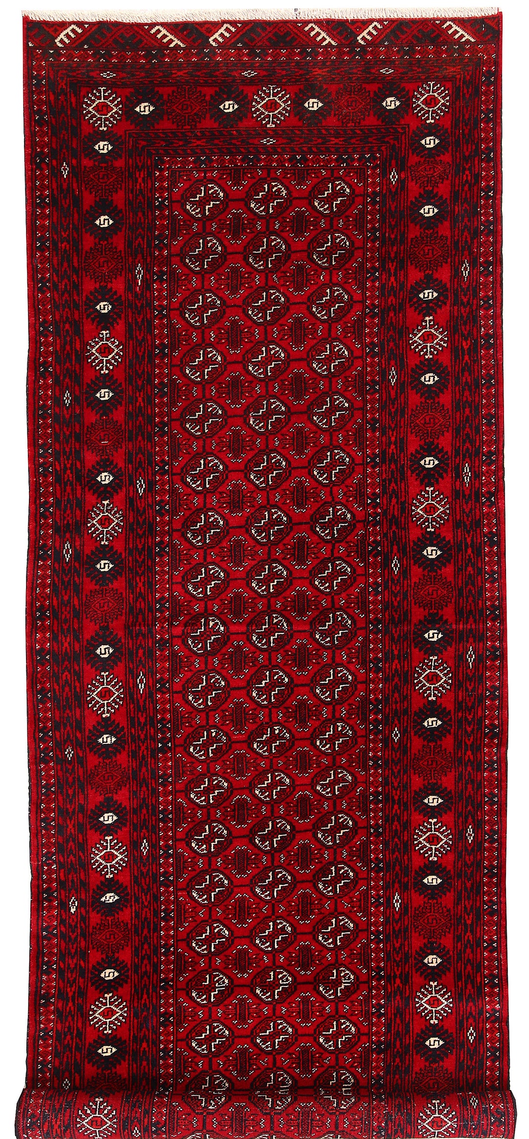 Dark Red Bokhara 2' 8 x 7' 7 - No. 63301 - ALRUG Rug Store