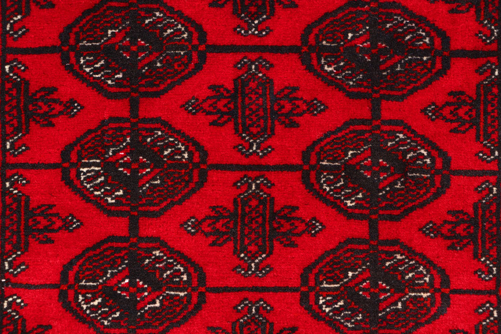 Dark Red Bokhara 2' 7 x 5' 9 - No. 63303 - ALRUG Rug Store