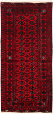 Dark Red Bokhara 2' 7 x 5' 9 - No. 63303 - ALRUG Rug Store