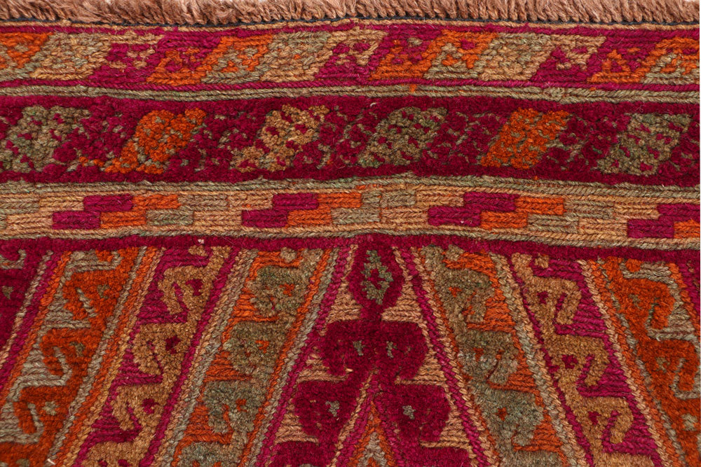 Multi Colored Mashwani 2' 8 x 12' 9 - No. 63310 - ALRUG Rug Store
