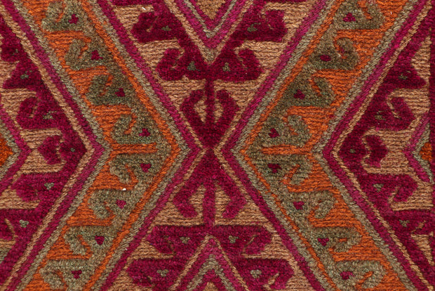 Multi Colored Mashwani 2' 7 x 12' 8 - No. 63311 - ALRUG Rug Store