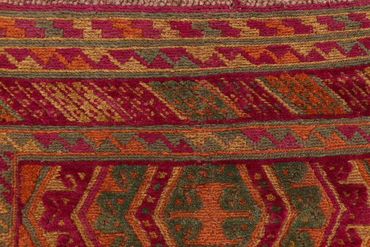 Multi Colored Mashwani 2' 11 x 11' 9 - No. 63314 - ALRUG Rug Store