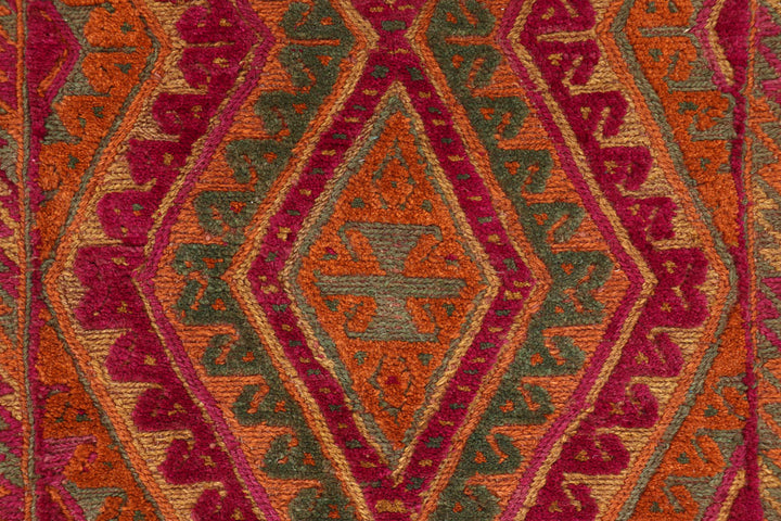 Multi Colored Mashwani 2' 11 x 11' 9 - No. 63314 - ALRUG Rug Store