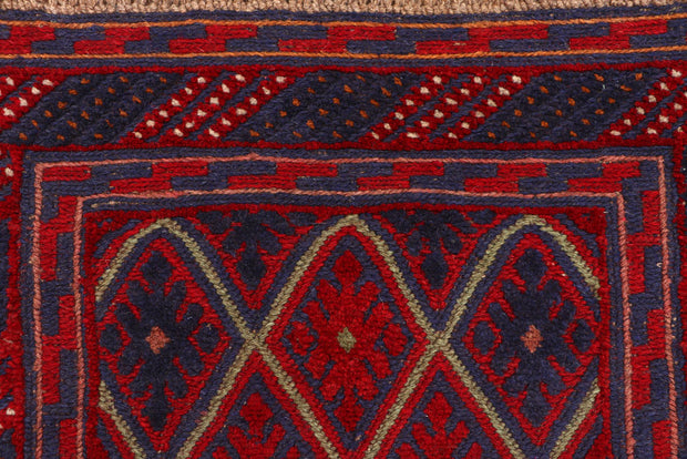 Multi Colored Mashwani 2' 6 x 12' 2 - No. 63316 - ALRUG Rug Store