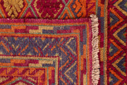 Multi Colored Mashwani 2' 7 x 12' - No. 63318 - ALRUG Rug Store