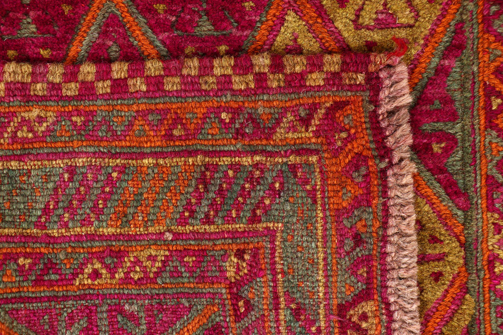 Multi Colored Mashwani 2' 9 x 12' 9 - No. 63322 - ALRUG Rug Store