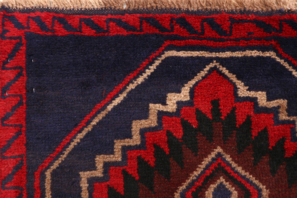 Dark Blue Baluchi 2' 10 x 12' 8 - No. 63326 - ALRUG Rug Store