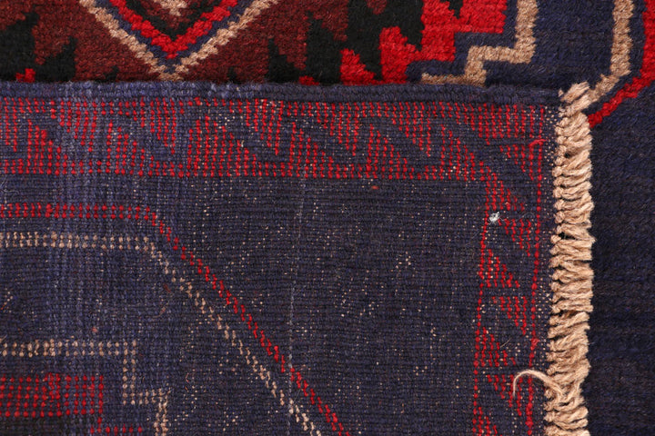 Dark Blue Baluchi 2' 10 x 12' 8 - No. 63326 - ALRUG Rug Store