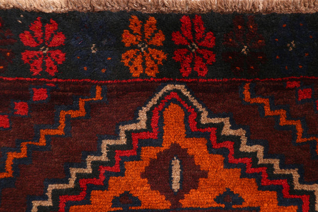 Saddle Brown Baluchi 2' 10 x 12' 8 - No. 63327 - ALRUG Rug Store