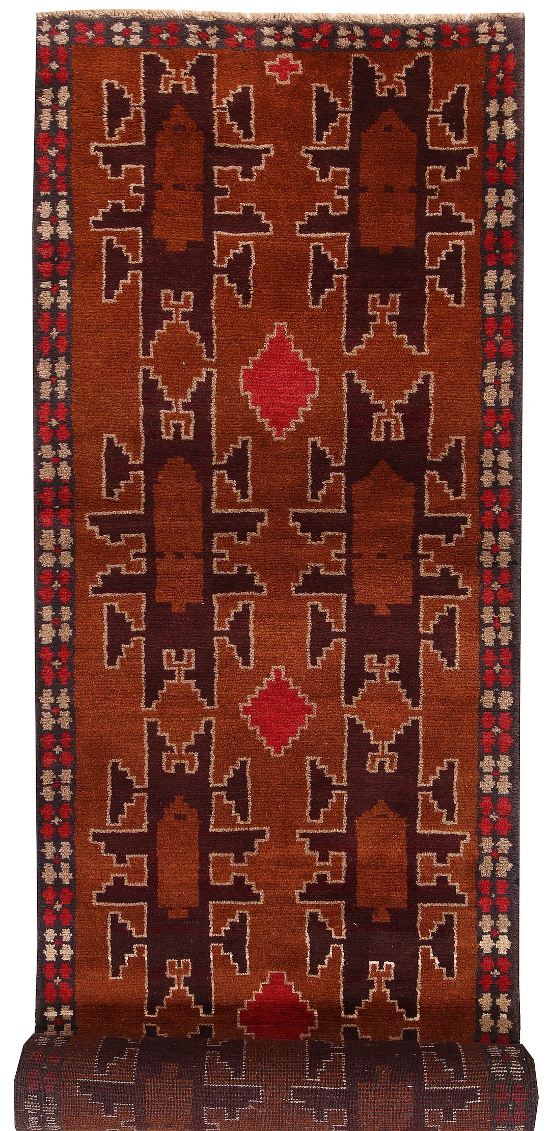 Sienna Baluchi 2' 11 x 12' - No. 63328 - ALRUG Rug Store
