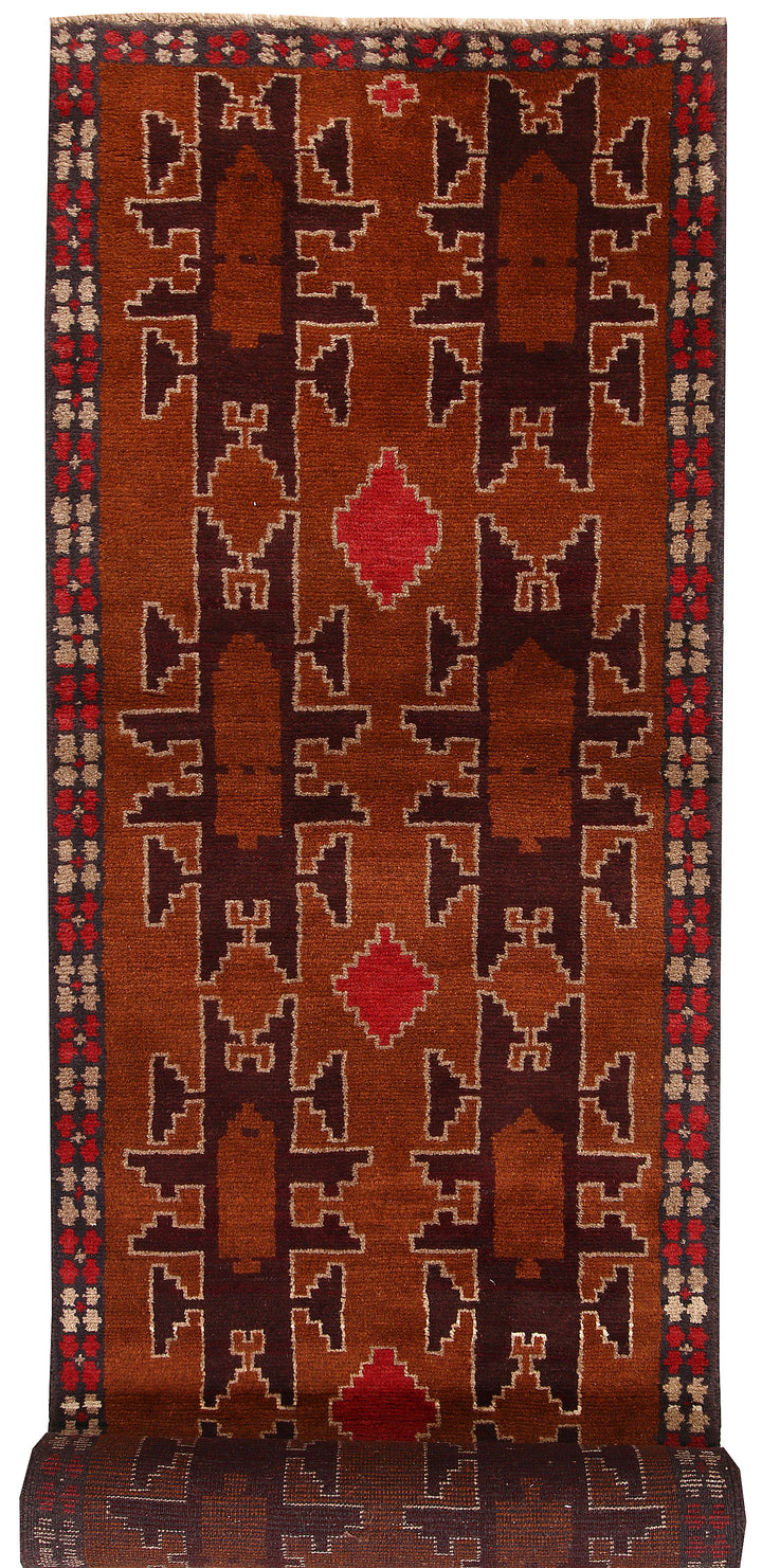 Sienna Baluchi 2' 11 x 12' - No. 63328 - ALRUG Rug Store