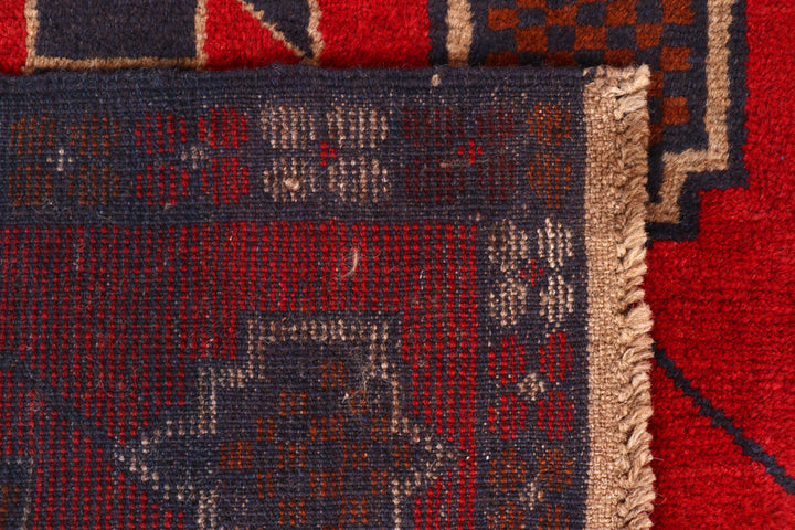 Firebrick Baluchi 2' 11 x 12' 5 - No. 63329 - ALRUG Rug Store