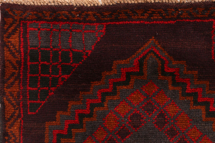 Maroon Baluchi 2' 9 x 12' 9 - No. 63330 - ALRUG Rug Store