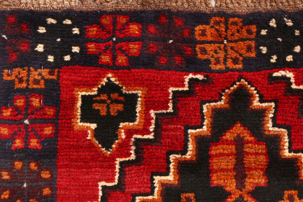 Firebrick Baluchi 2' 7 x 12' 7 - No. 63334 - ALRUG Rug Store