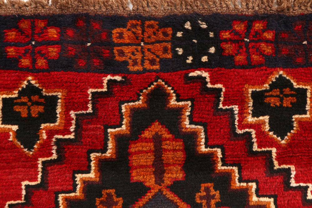 Firebrick Baluchi 2' 7 x 12' 7 - No. 63334 - ALRUG Rug Store