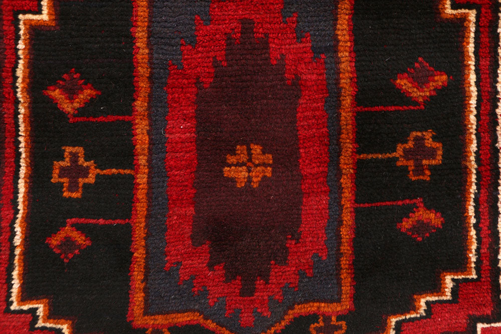 Firebrick Baluchi 2' 7 x 12' 7 - No. 63334 - ALRUG Rug Store