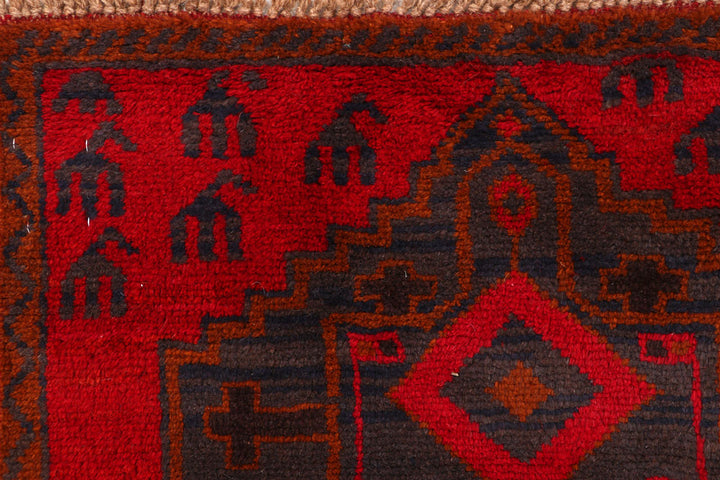 Firebrick Baluchi 2' 8 x 13' 2 - No. 63335 - ALRUG Rug Store