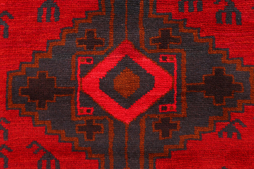 Firebrick Baluchi 2' 8 x 13' 2 - No. 63335 - ALRUG Rug Store
