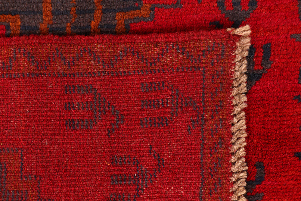 Firebrick Baluchi 2' 8 x 13' 2 - No. 63335 - ALRUG Rug Store