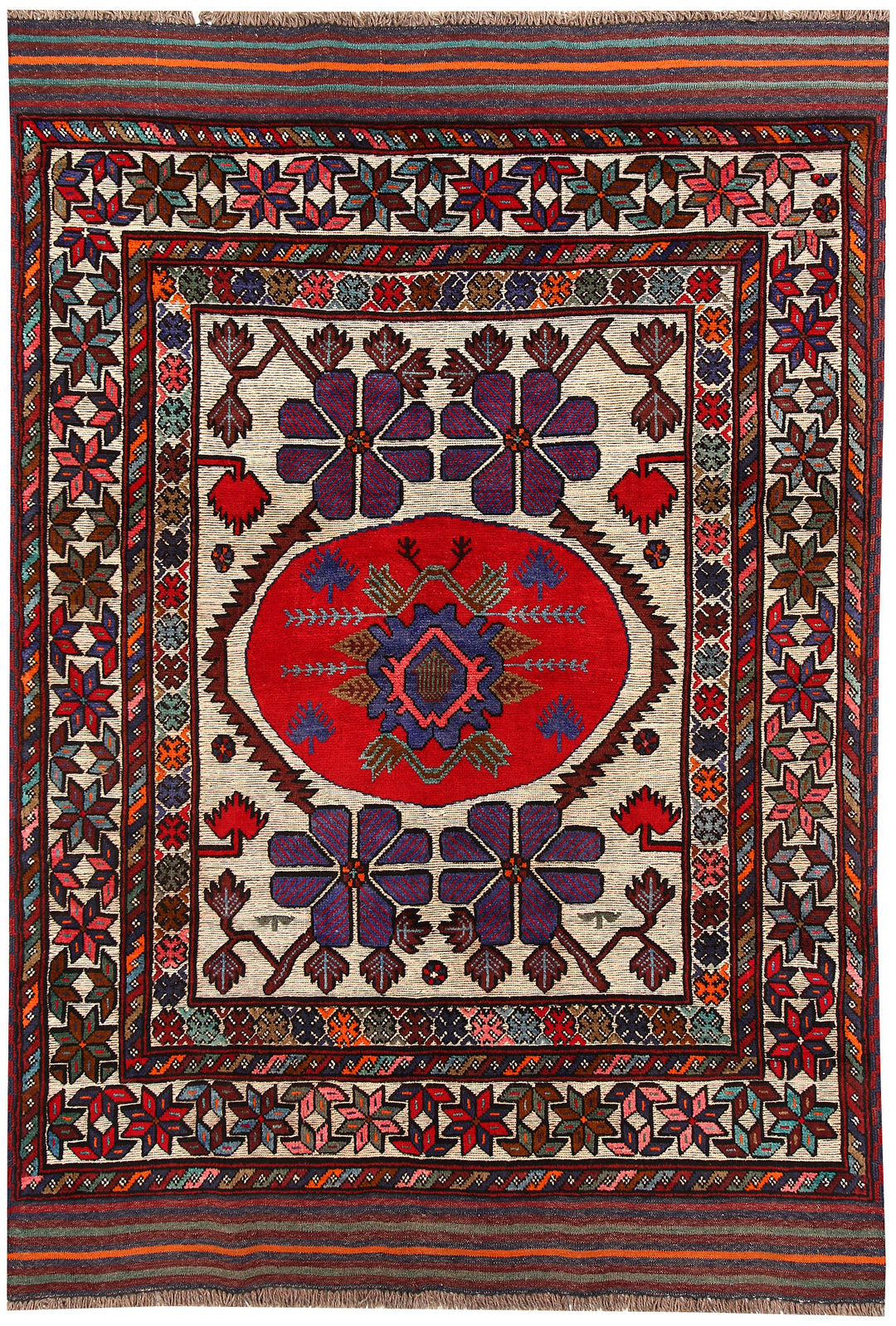 Wheat Barjasta 4' 1 x 5' 11 - No. 63366 - ALRUG Rug Store