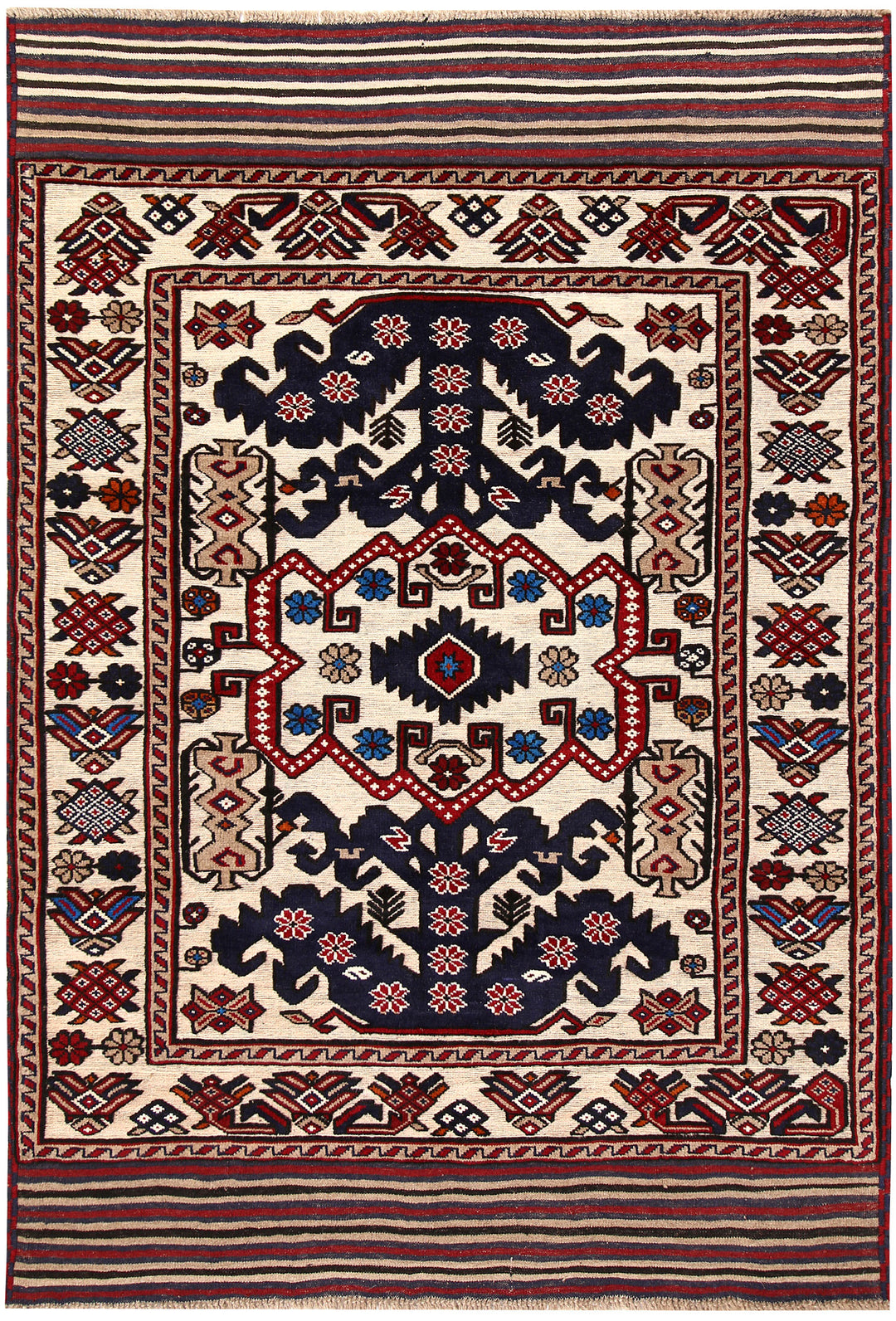 Bisque Barjasta 4' 2 x 6' 2 - No. 63368 - ALRUG Rug Store