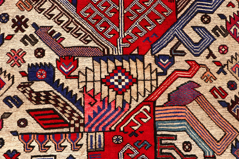 Bisque Barjasta 4' 5 x 5' 11 - No. 63373 - ALRUG Rug Store