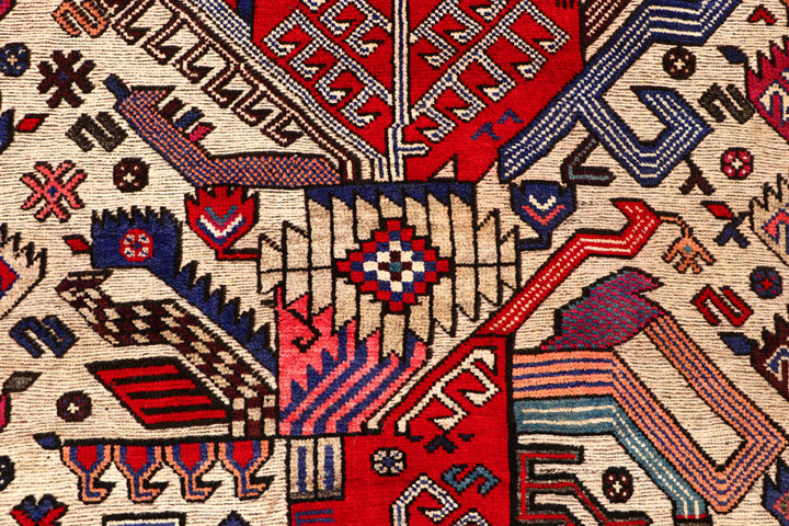 Bisque Barjasta 4' 5 x 5' 11 - No. 63373 - ALRUG Rug Store