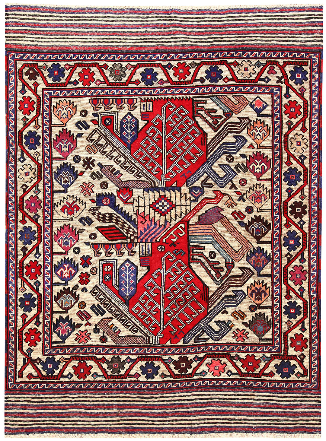 Bisque Barjasta 4' 5 x 5' 11 - No. 63373 - ALRUG Rug Store
