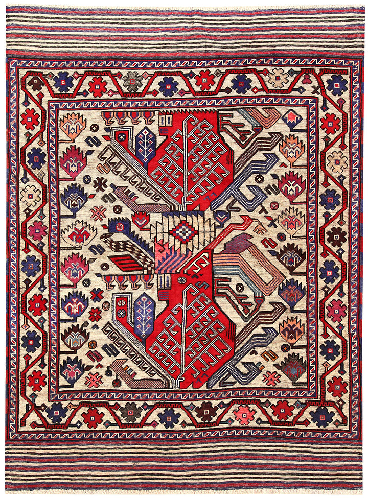 Bisque Barjasta 4' 5 x 5' 11 - No. 63373 - ALRUG Rug Store