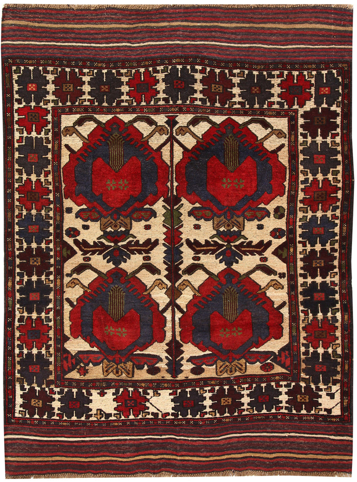 Bisque Barjasta 4' 4 x 5' 10 - No. 63379 - ALRUG Rug Store