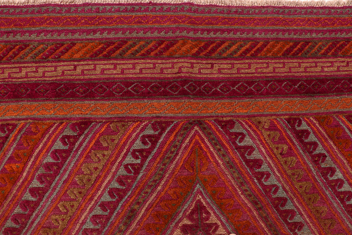 Multi Colored Mashwani 6' 8 x 9' 1 - No. 63382 - ALRUG Rug Store