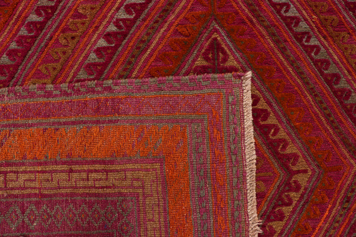 Multi Colored Mashwani 6' 8 x 9' 1 - No. 63382 - ALRUG Rug Store