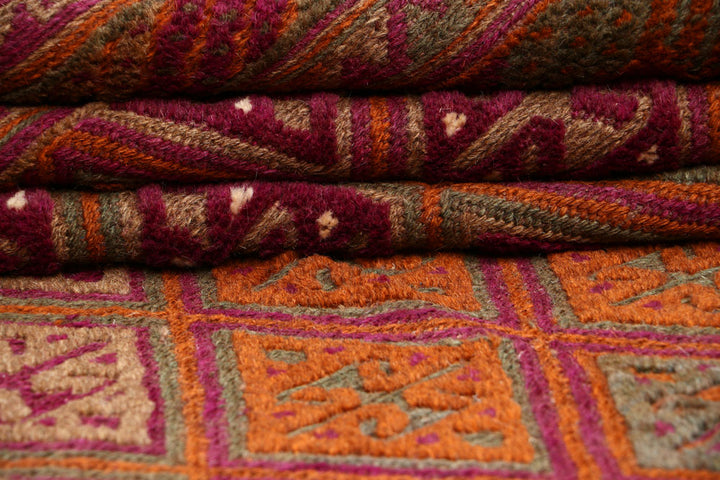 Multi Colored Mashwani 6' 7 x 9' 1 - No. 63383 - ALRUG Rug Store