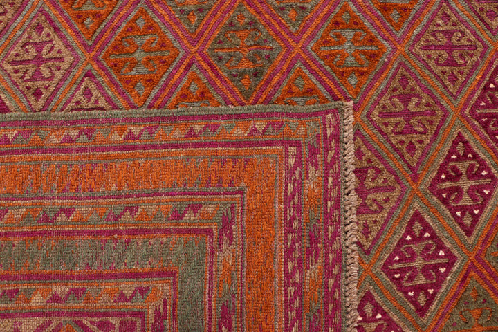 Multi Colored Mashwani 6' 7 x 9' 1 - No. 63383 - ALRUG Rug Store
