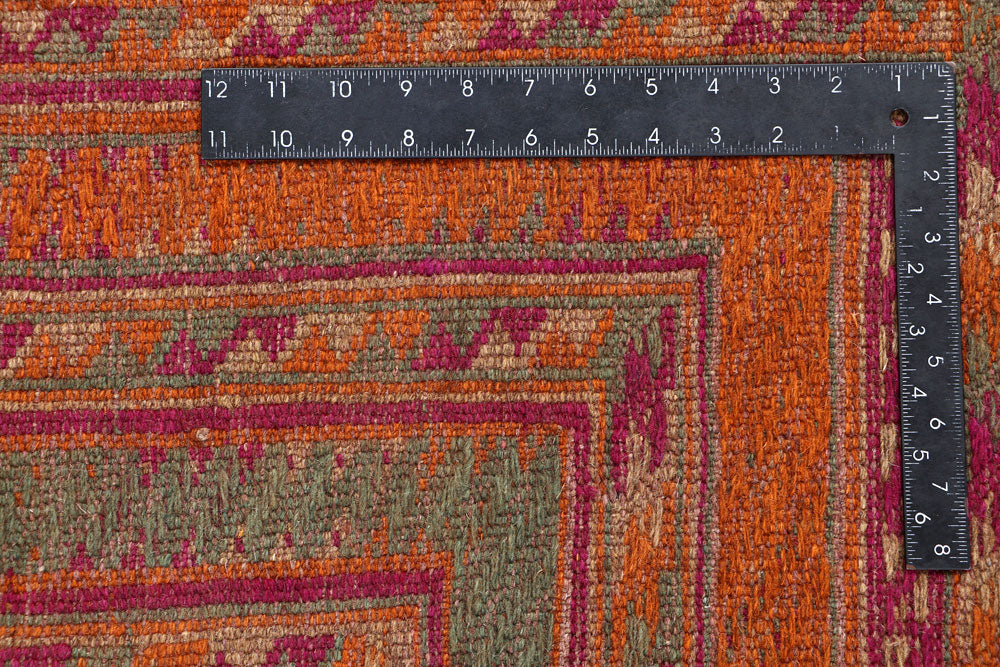 Multi Colored Mashwani 6' 7 x 9' 1 - No. 63383 - ALRUG Rug Store