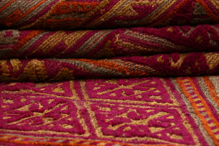 Multi Colored Mashwani 7' x 9' 1 - No. 63384 - ALRUG Rug Store