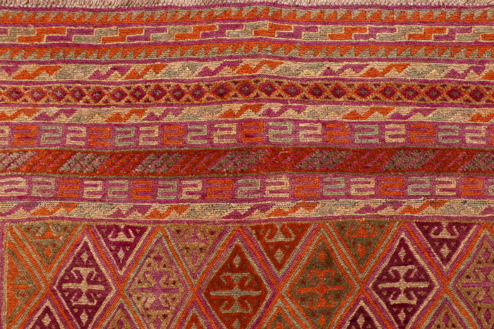 Multi Colored Mashwani 6' 3 x 8' 11 - No. 63385 - ALRUG Rug Store