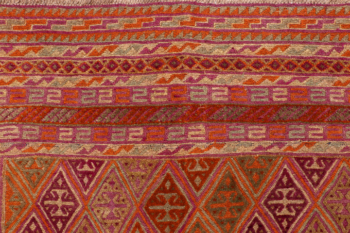 Multi Colored Mashwani 6' 3 x 8' 11 - No. 63385 - ALRUG Rug Store