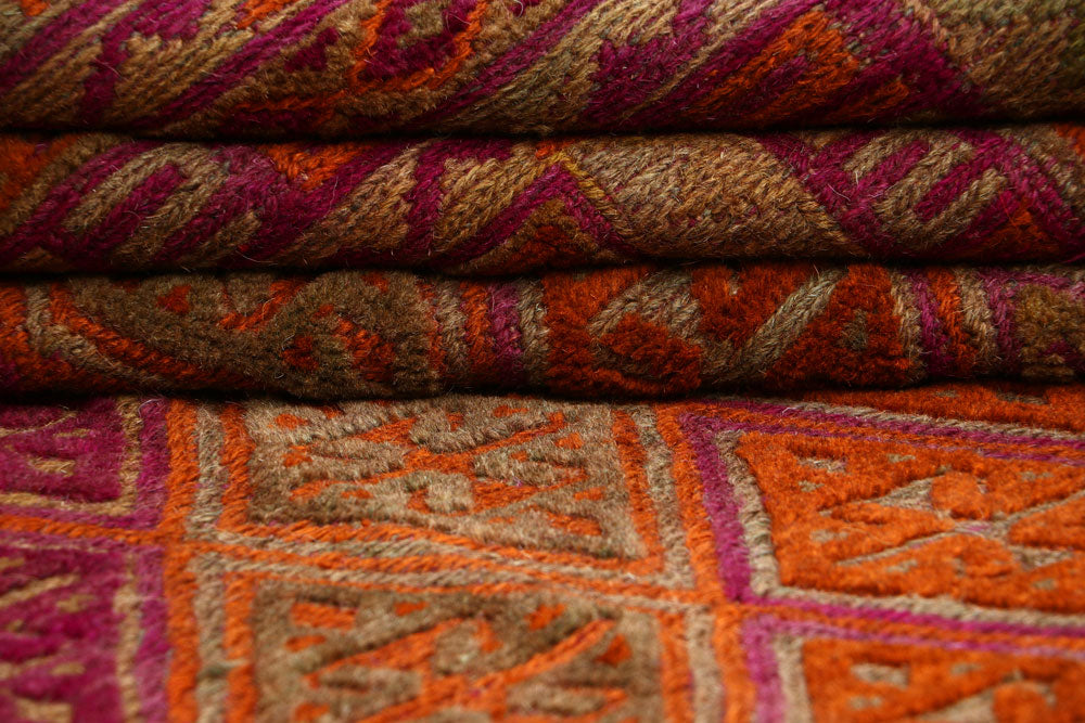 Multi Colored Mashwani 6' 3 x 8' 11 - No. 63385 - ALRUG Rug Store