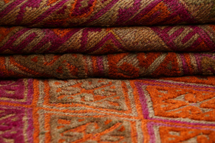 Multi Colored Mashwani 6' 3 x 8' 11 - No. 63385 - ALRUG Rug Store