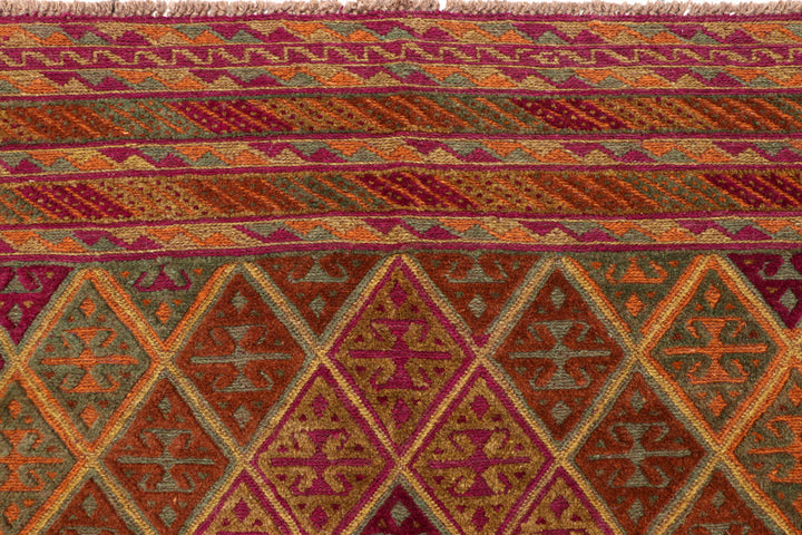 Multi Colored Mashwani 6' 5 x 8' 11 - No. 63386 - ALRUG Rug Store