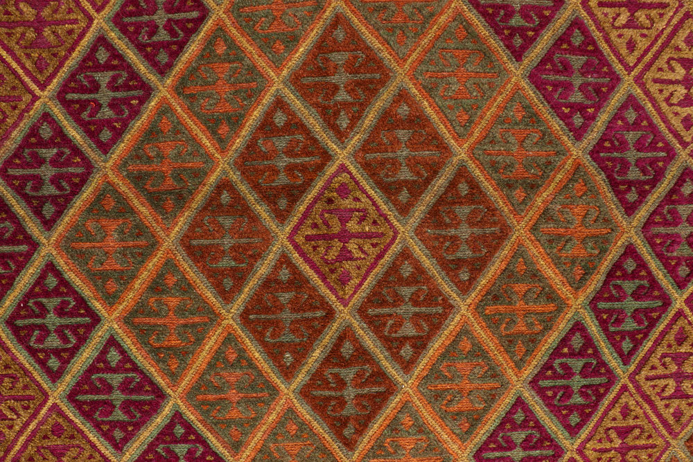 Multi Colored Mashwani 6' 5 x 8' 11 - No. 63386 - ALRUG Rug Store