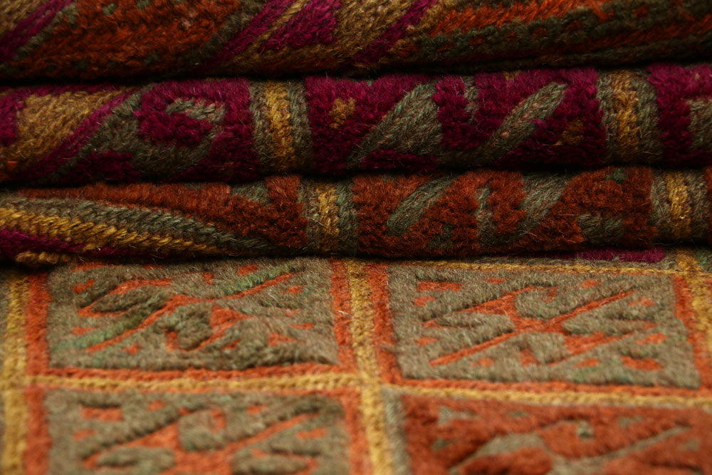 Multi Colored Mashwani 6' 5 x 8' 11 - No. 63386 - ALRUG Rug Store