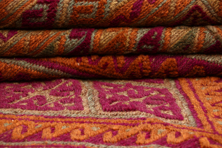 Multi Colored Mashwani 6' 8 x 9' 1 - No. 63387 - ALRUG Rug Store