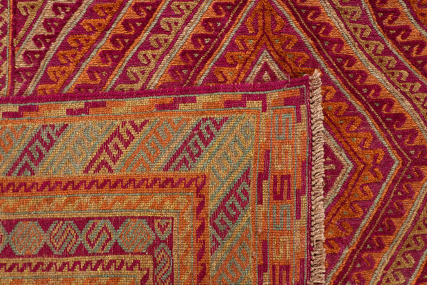 Multi Colored Mashwani 6' 8 x 9' 1 - No. 63387 - ALRUG Rug Store