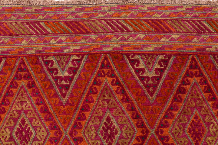 Multi Colored Mashwani 6' 11 x 8' 10 - No. 63388 - ALRUG Rug Store