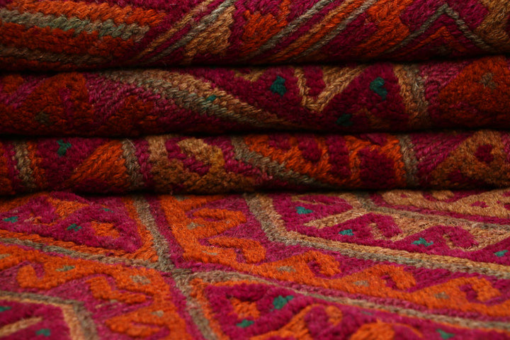 Multi Colored Mashwani 6' 11 x 8' 10 - No. 63388 - ALRUG Rug Store